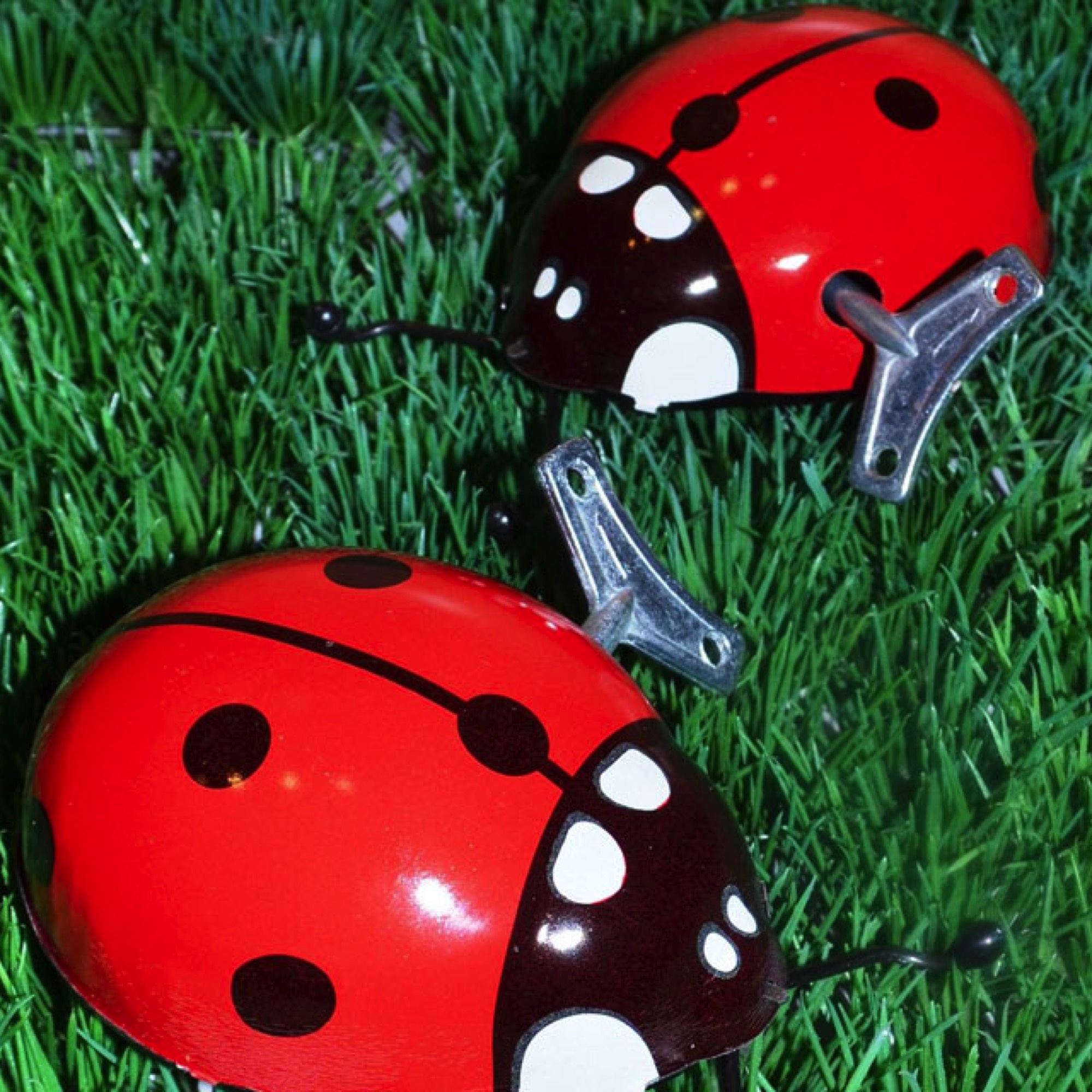 Kitsch und Kunst Blechspielzeug Marienkäfer