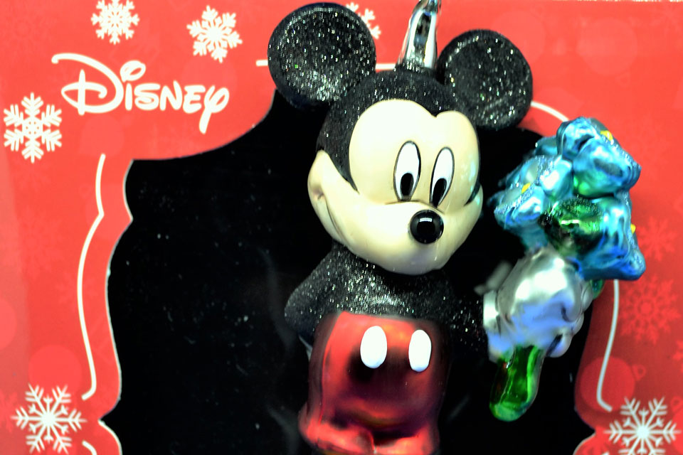 Christbaumkugel Mickey Maus bei Kitsch und Kunst online