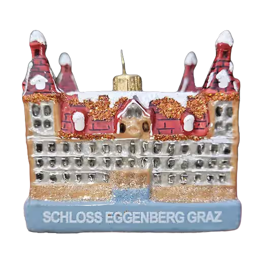 Kitsch & Kunst Christbaumkugen Schloss Eggenberg