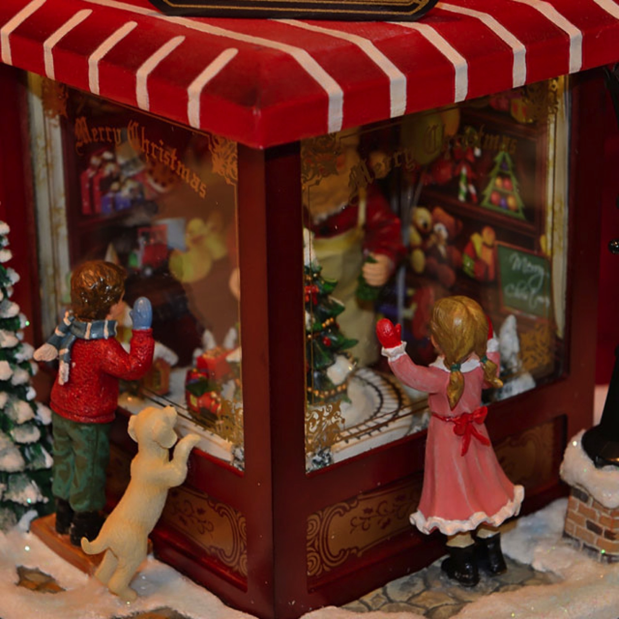 Kitsch und Kunst Christmas-Spieluhr
